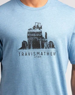 TravisMathew Tees>Across The Plateau Tee