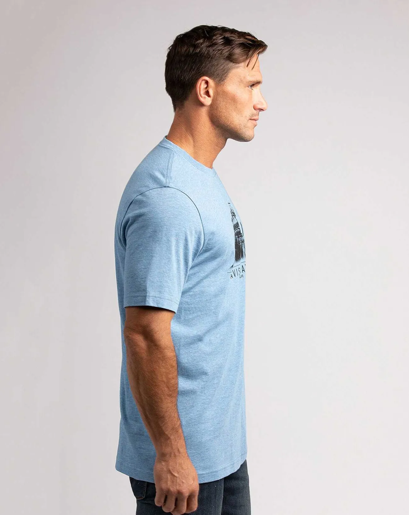 TravisMathew Tees>Across The Plateau Tee