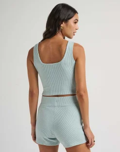 TravisMathew Shirts & Tops>Adare Wide Rib Tank