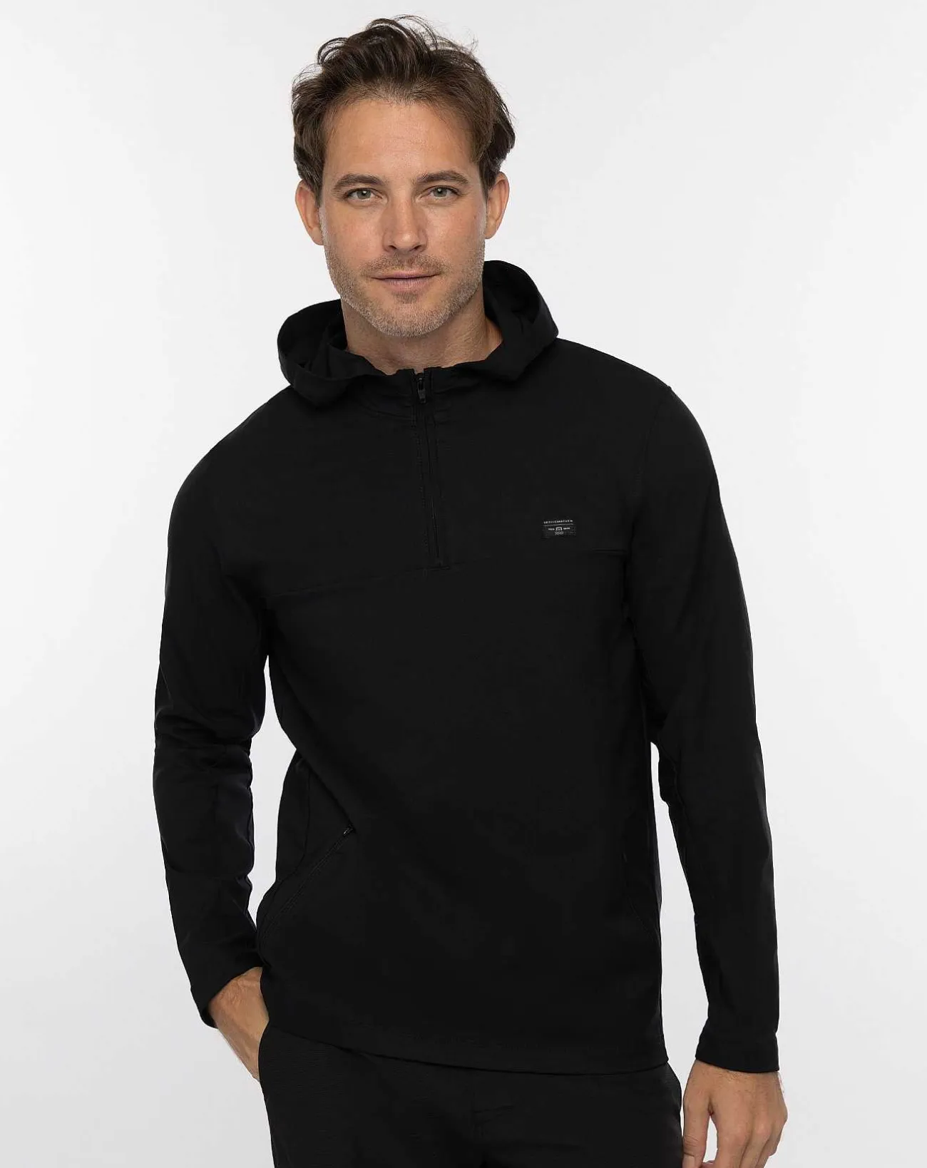 TravisMathew Quarter Zips>Ancient Ruins Quarter Zip Hoodie