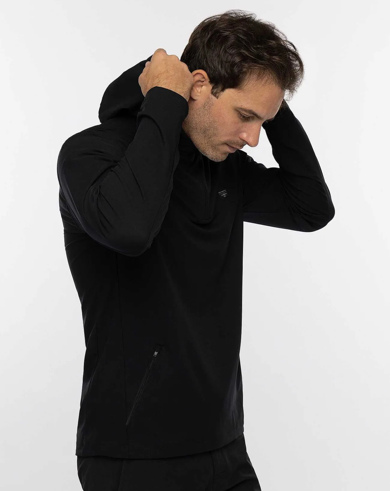 TravisMathew Quarter Zips>Ancient Ruins Quarter Zip Hoodie