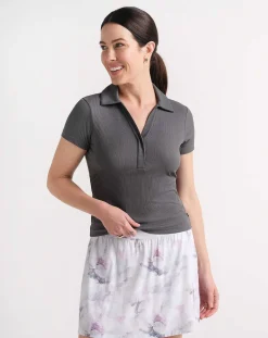 TravisMathew Polos>Barcelona Ribbed Polo