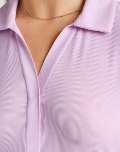 TravisMathew Polos>Barcelona Ribbed Polo