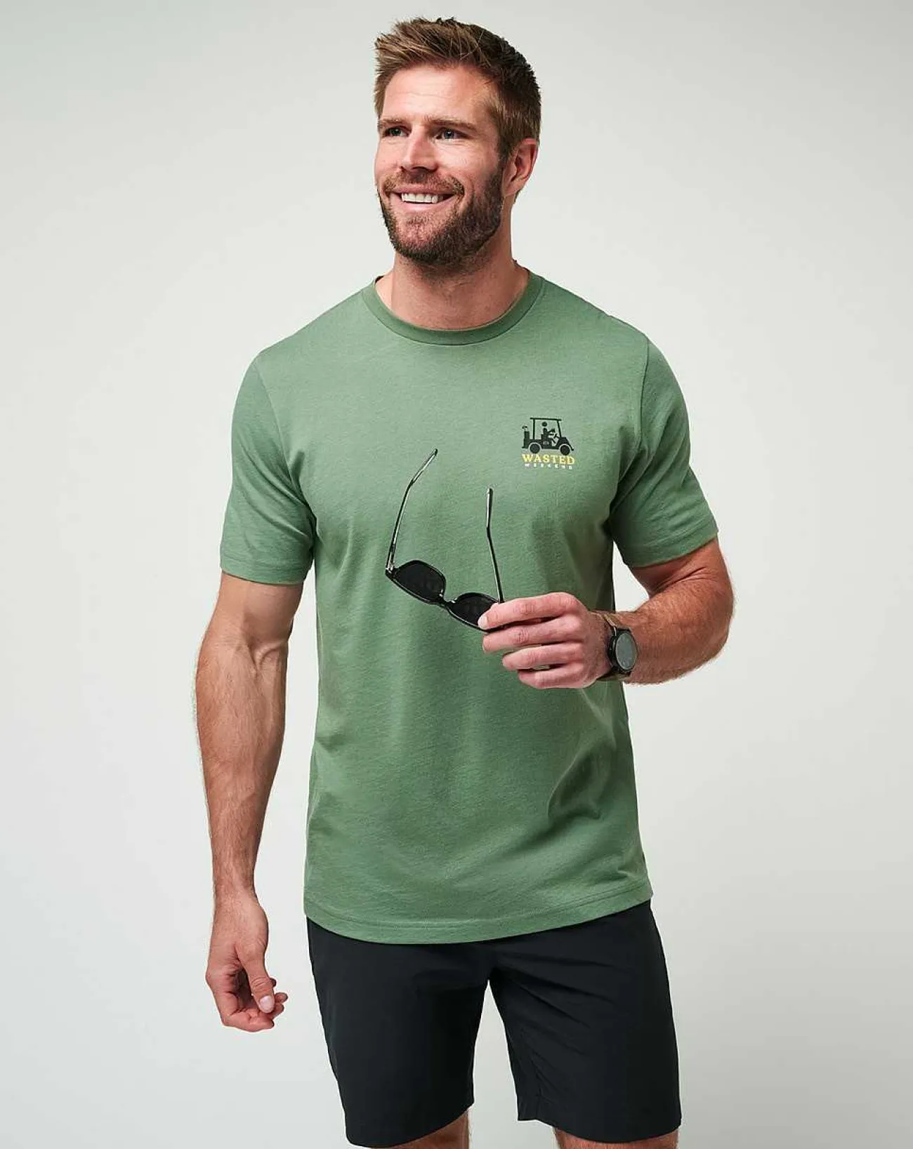 TravisMathew Tees>Beer Happy Tee