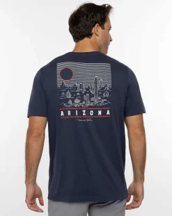TravisMathew Tees>Bell Rock Tee