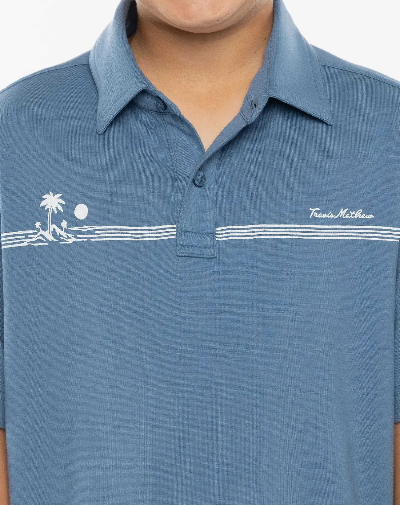 TravisMathew Youth Tops>Bright Sun Youth Polo