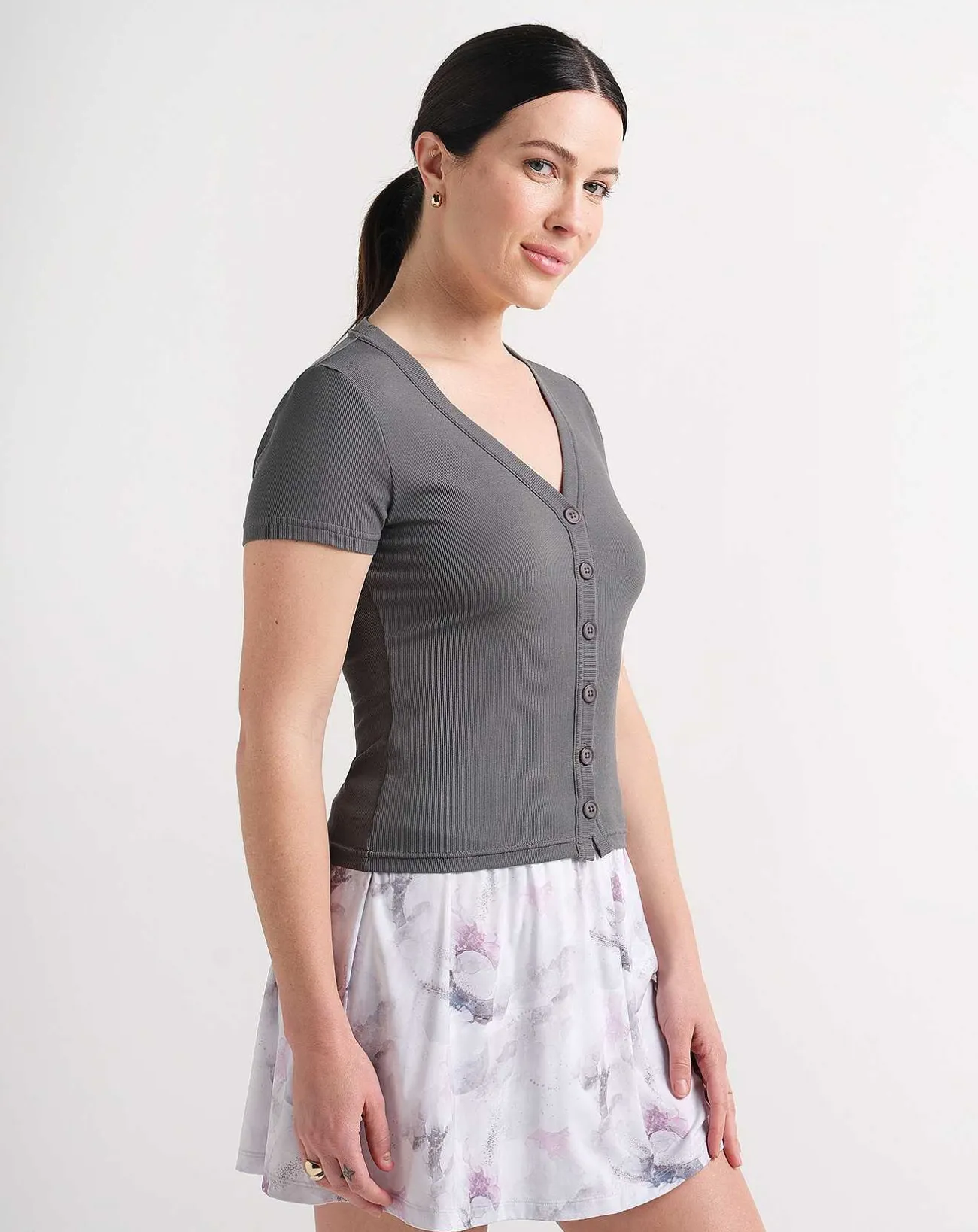 TravisMathew Shirts & Tops>Butterfly Beach Ribbed Top