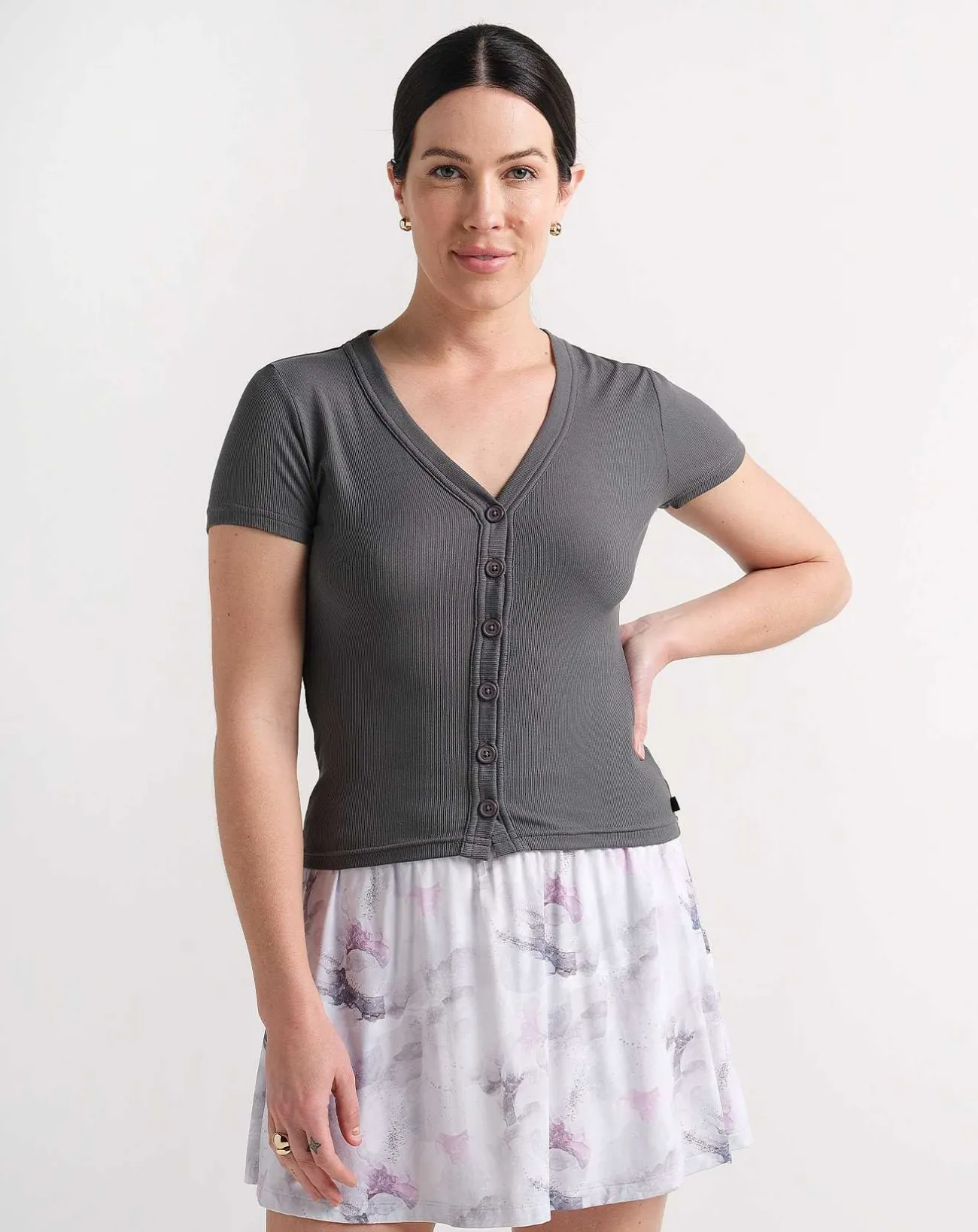 TravisMathew Shirts & Tops>Butterfly Beach Ribbed Top