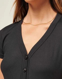 TravisMathew Shirts & Tops>Butterfly Beach Ribbed Top