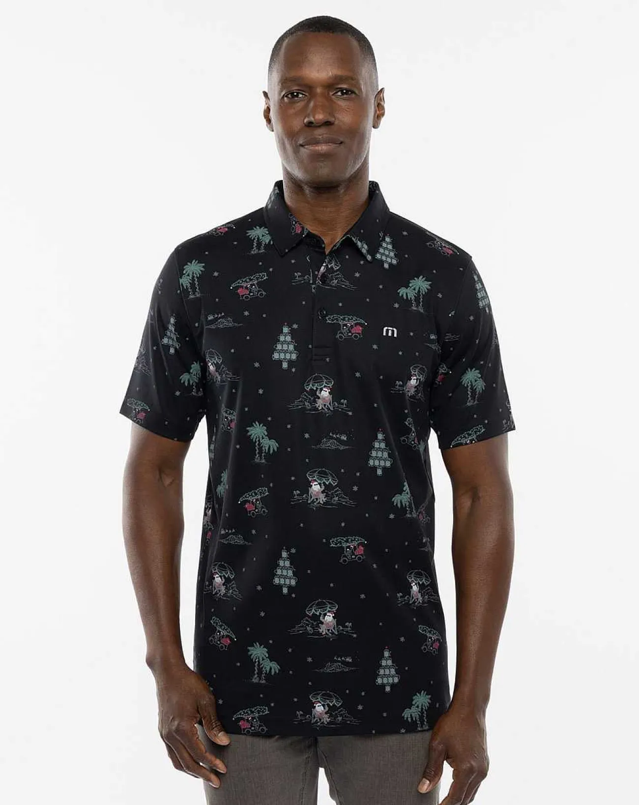 TravisMathew Polos>California Christmas Polo