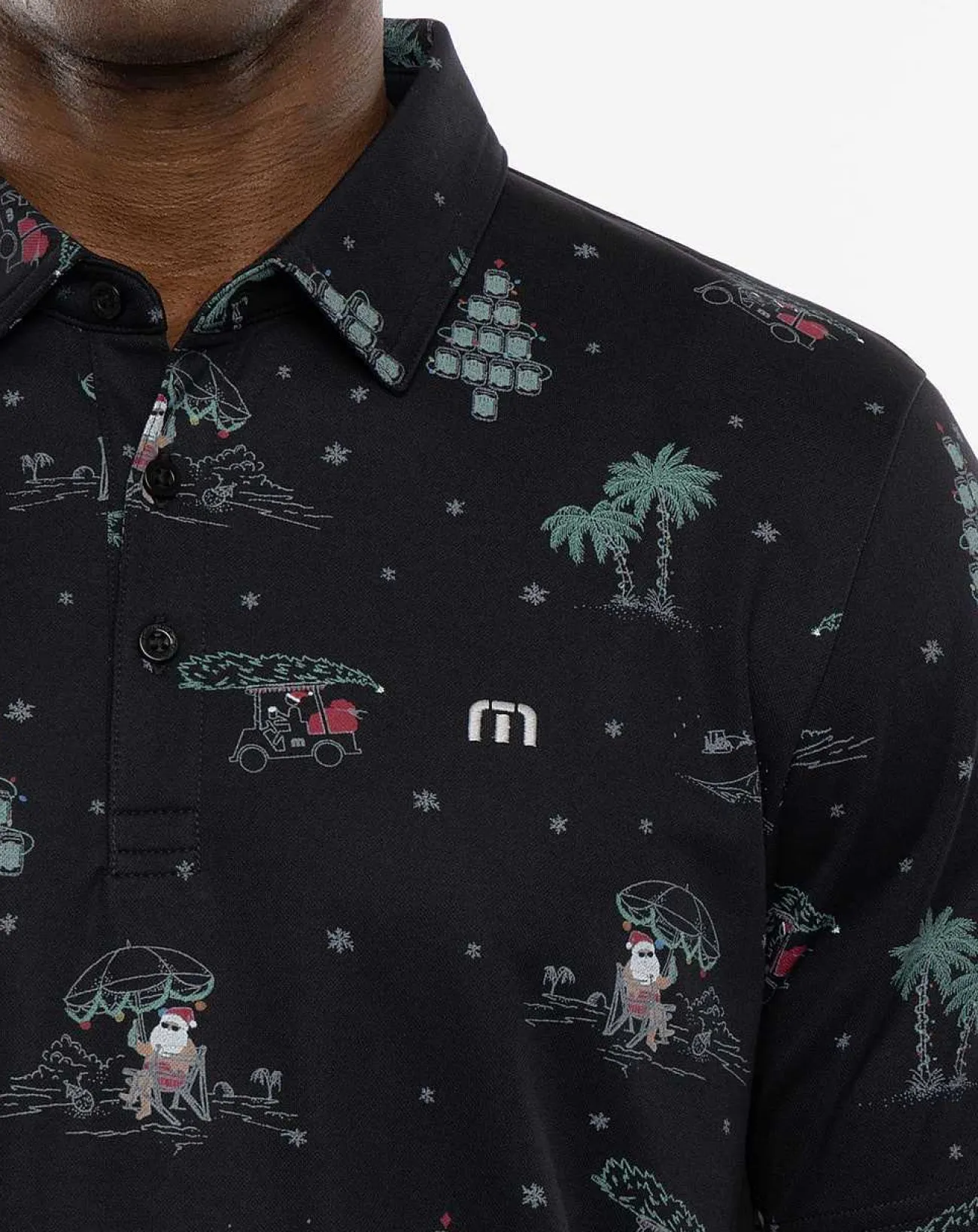 TravisMathew Polos>California Christmas Polo