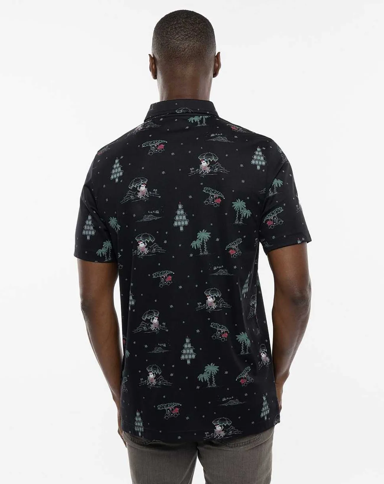 TravisMathew Polos>California Christmas Polo