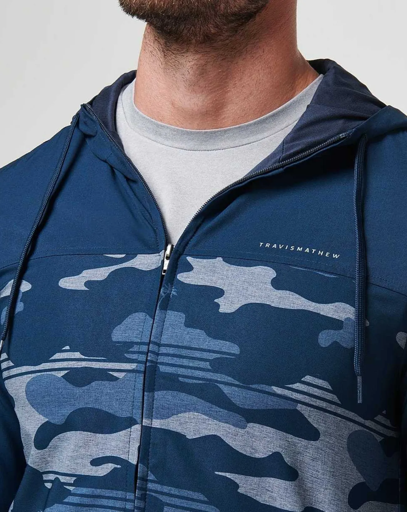TravisMathew Hoodies & Sweatshirts>Camo Tech Hoodie