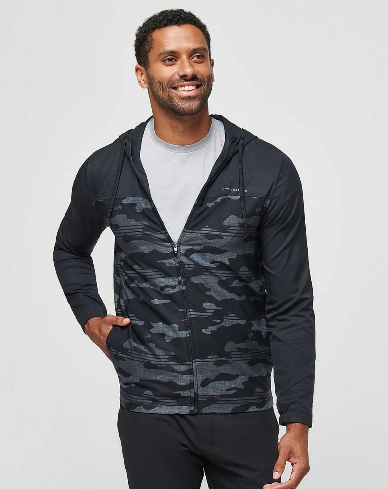 TravisMathew Hoodies & Sweatshirts>Camo Tech Hoodie