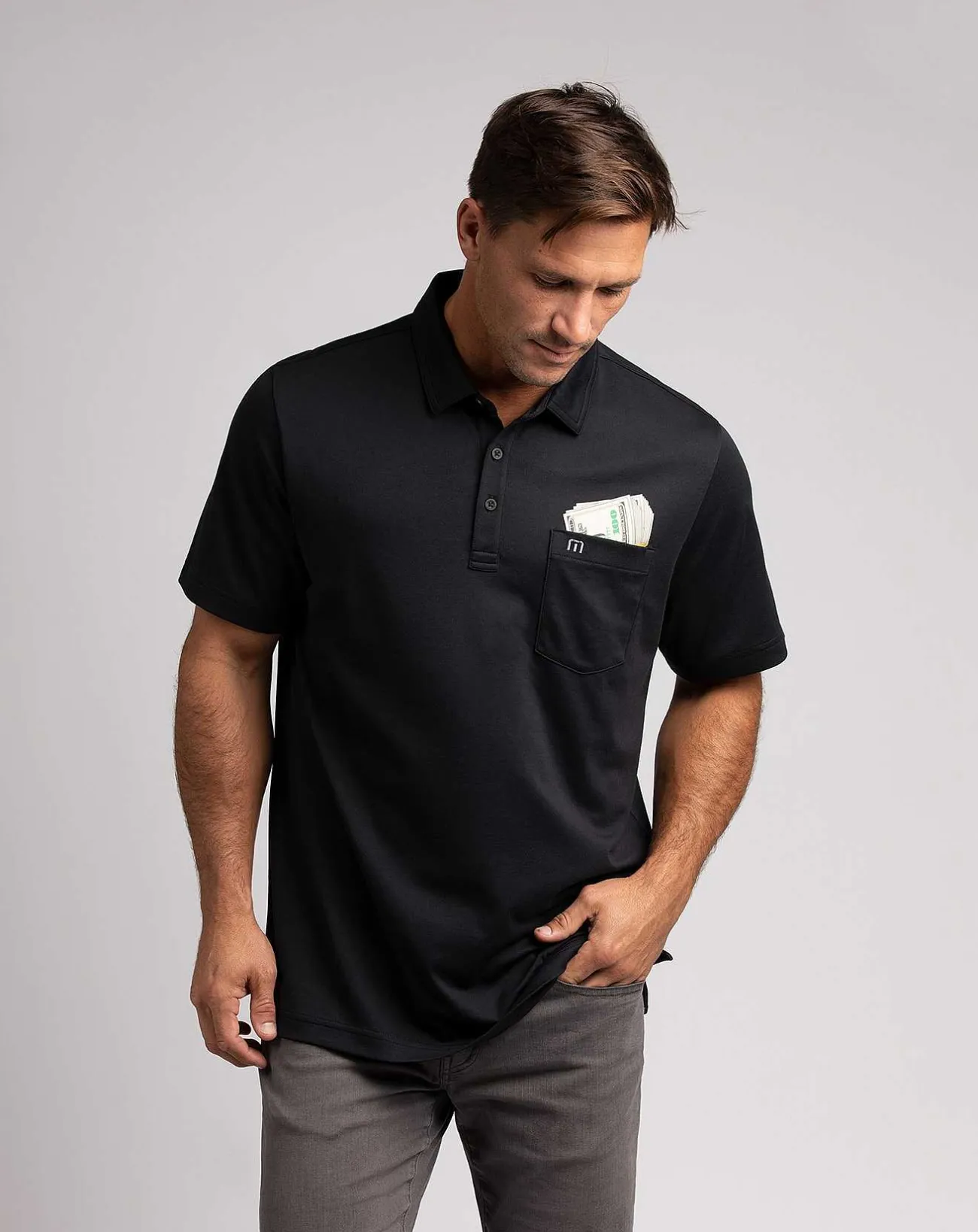 TravisMathew Polos>Casino Strut Polo