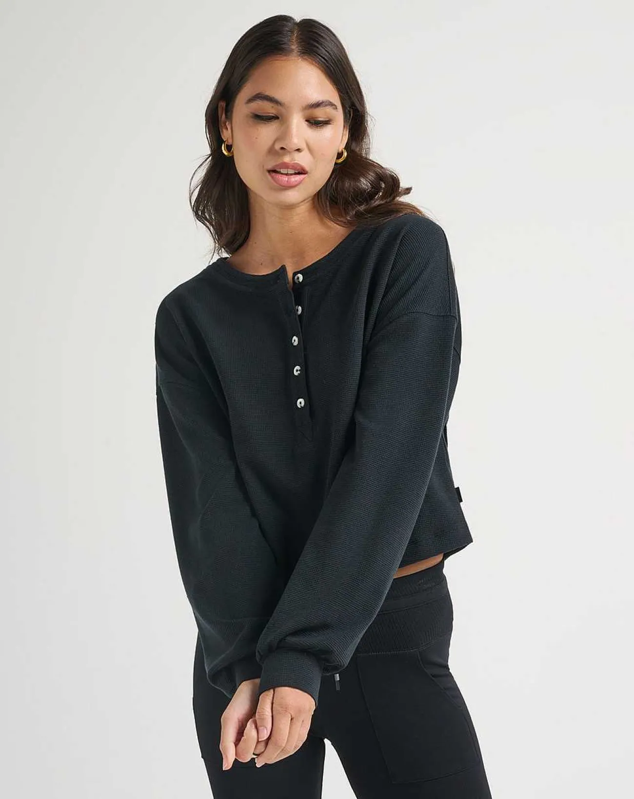 TravisMathew Shirts & Tops>Casual Acquaintance Waffle Top