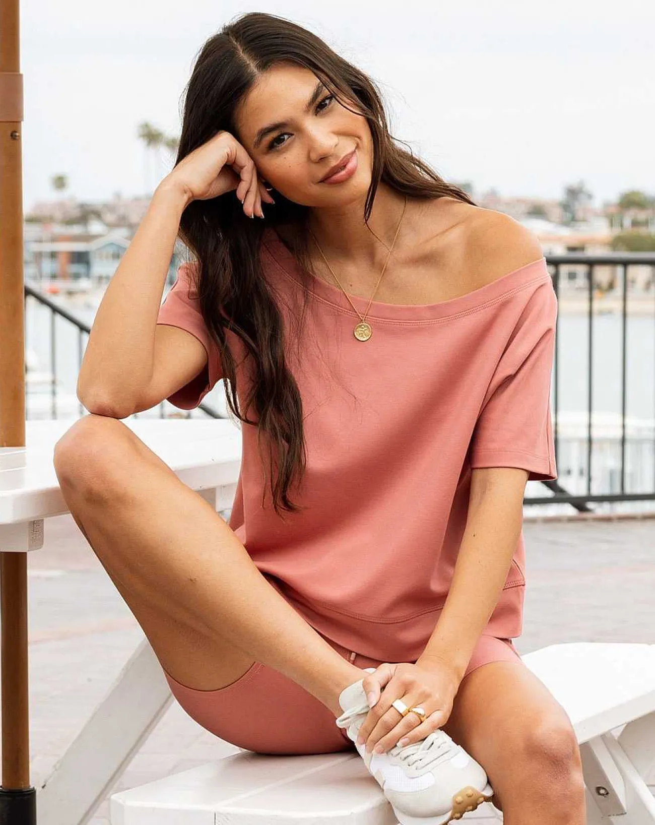 TravisMathew Shirts & Tops>Cleopatra Ponte Top