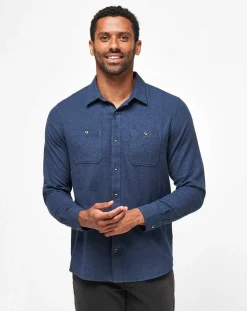 TravisMathew Button-Ups>Cloud Flannel Button-Up