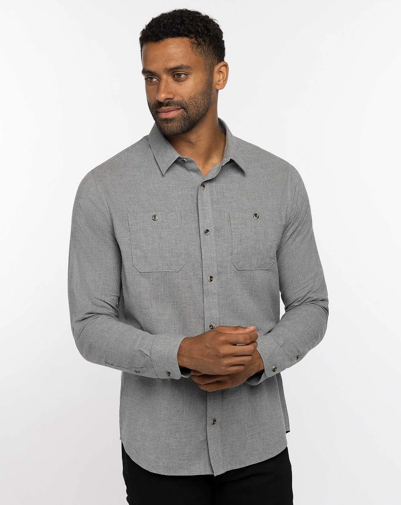 TravisMathew Button-Ups>Cloud Flannel Button-Up