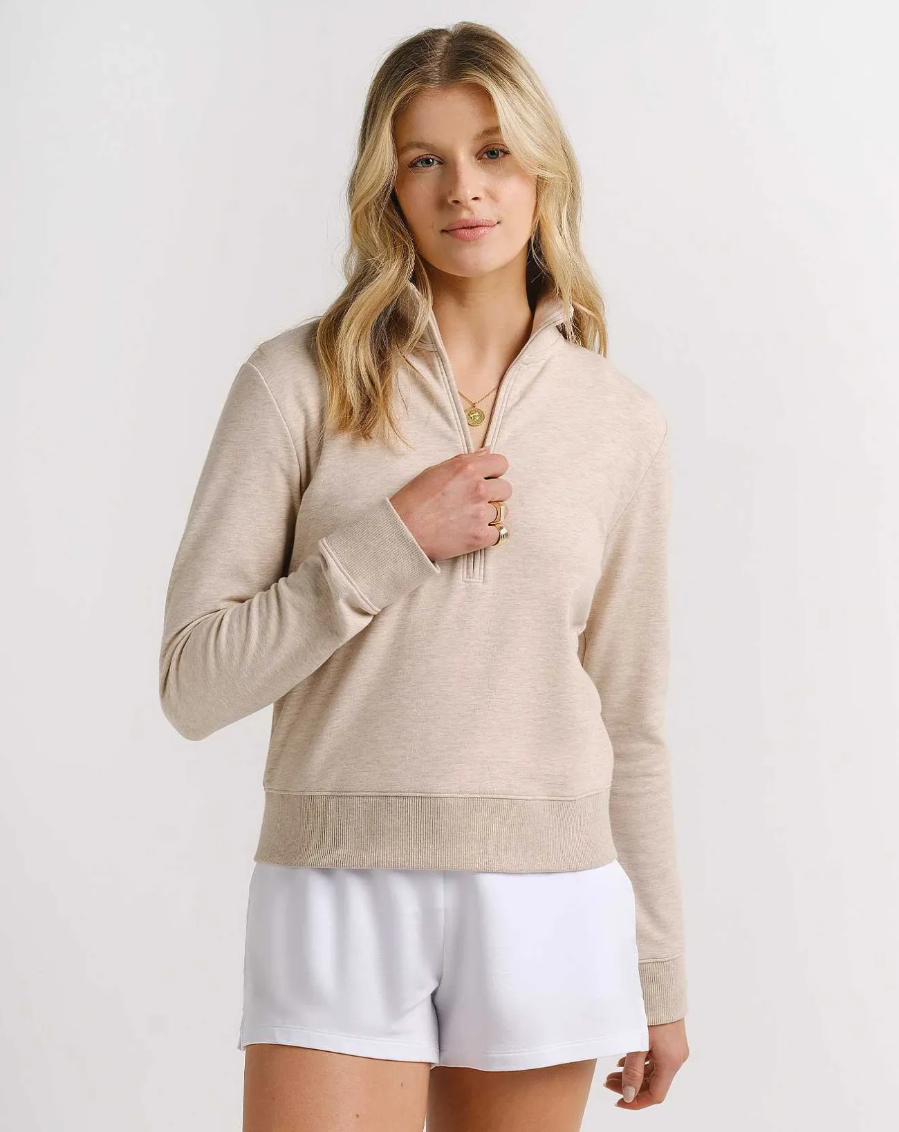TravisMathew Hoodies & Pullovers>Cloud Fleece Half Zip