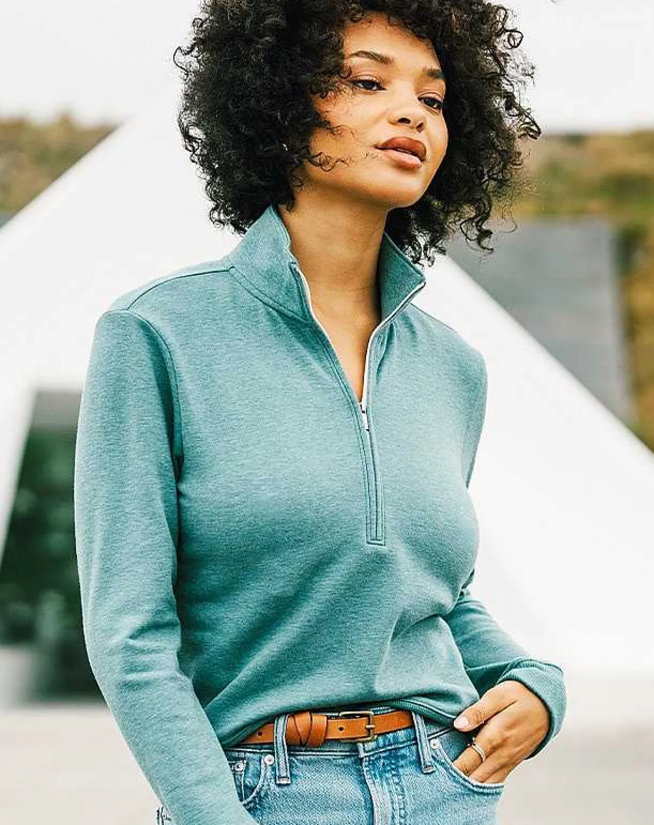 TravisMathew Hoodies & Pullovers>Cloud Fleece Half Zip