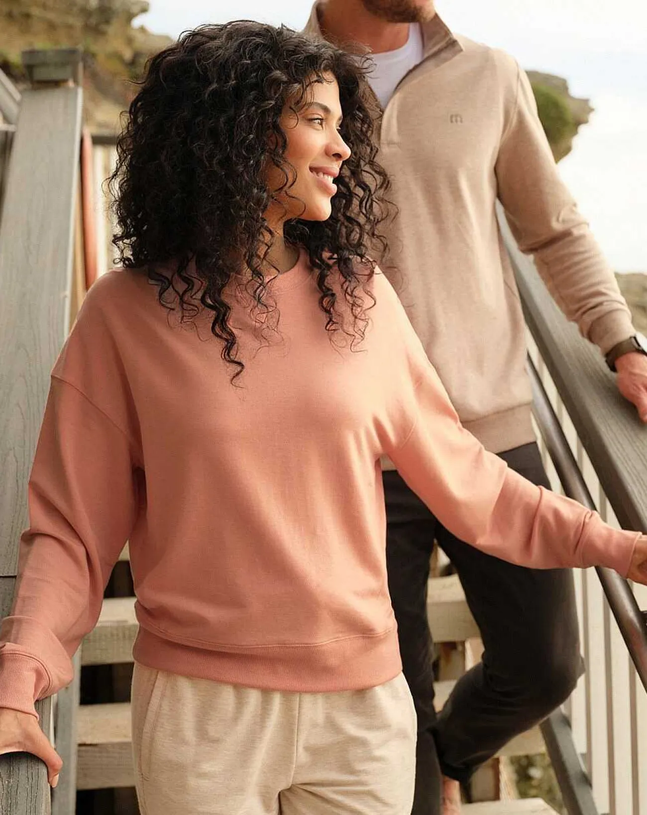 TravisMathew Hoodies & Pullovers>Cloud Terry Crew