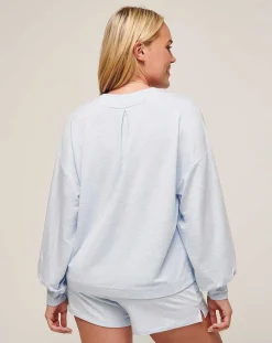 TravisMathew Shirts & Tops>Cloud Terry Vneck Top