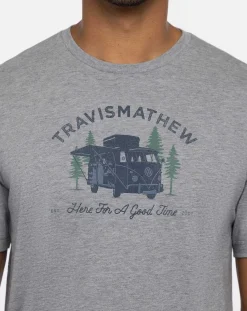 TravisMathew Tees>Coal Walk Tee