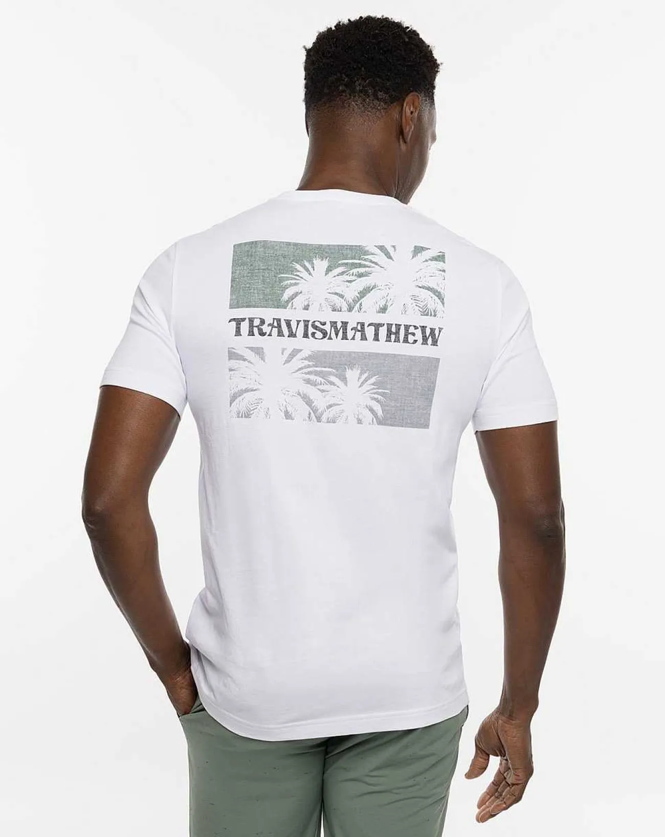 TravisMathew Tees>Coast Run Tee