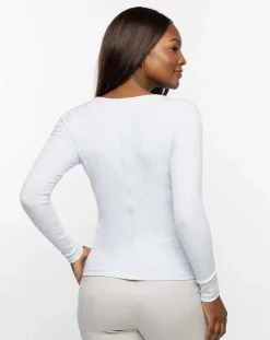 TravisMathew Shirts & Tops>Cocktail Hour Cloud Ribbed Top