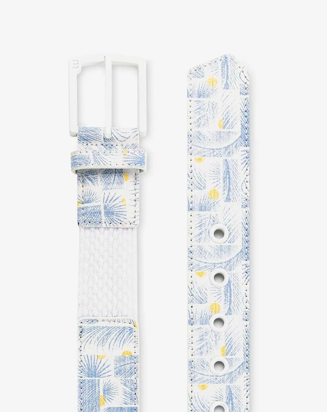 TravisMathew Belts>Coconut Mojito Canvas Stretch Belt
