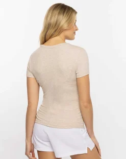 TravisMathew Shirts & Tops>Come Alive Cloud Ribbed Top