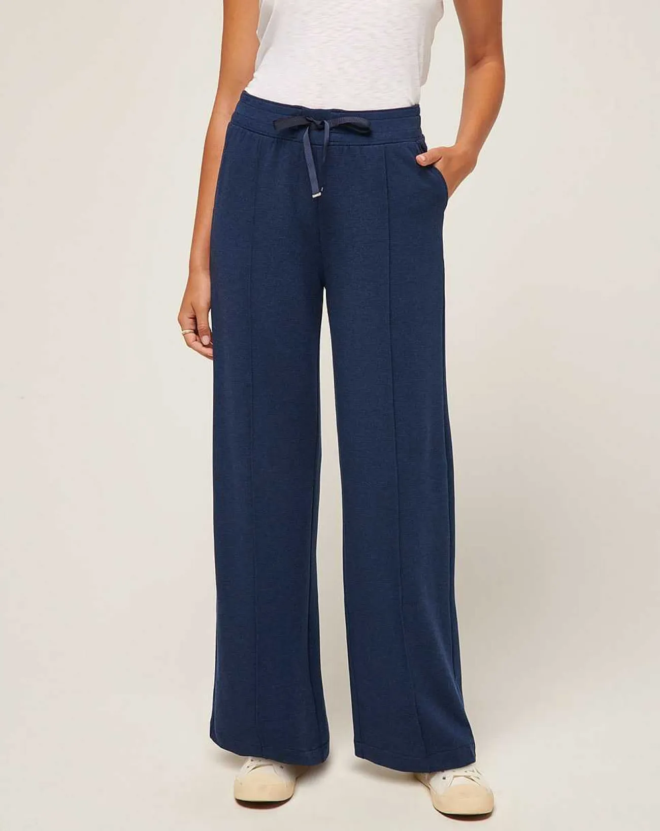 TravisMathew Pants>Connecting Flight Cloud Terry Wide Leg Pant
