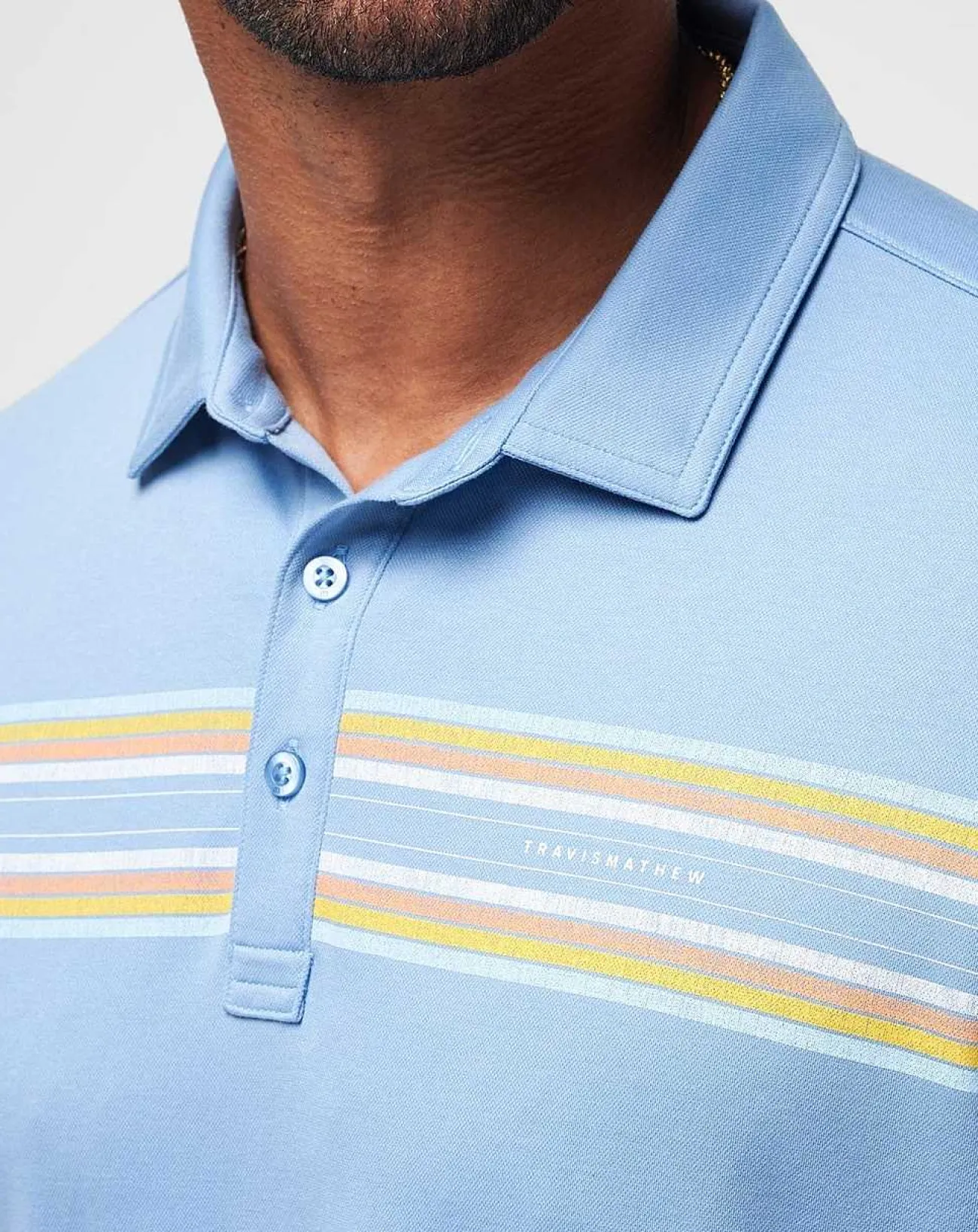TravisMathew Polos>Coral Beds Polo