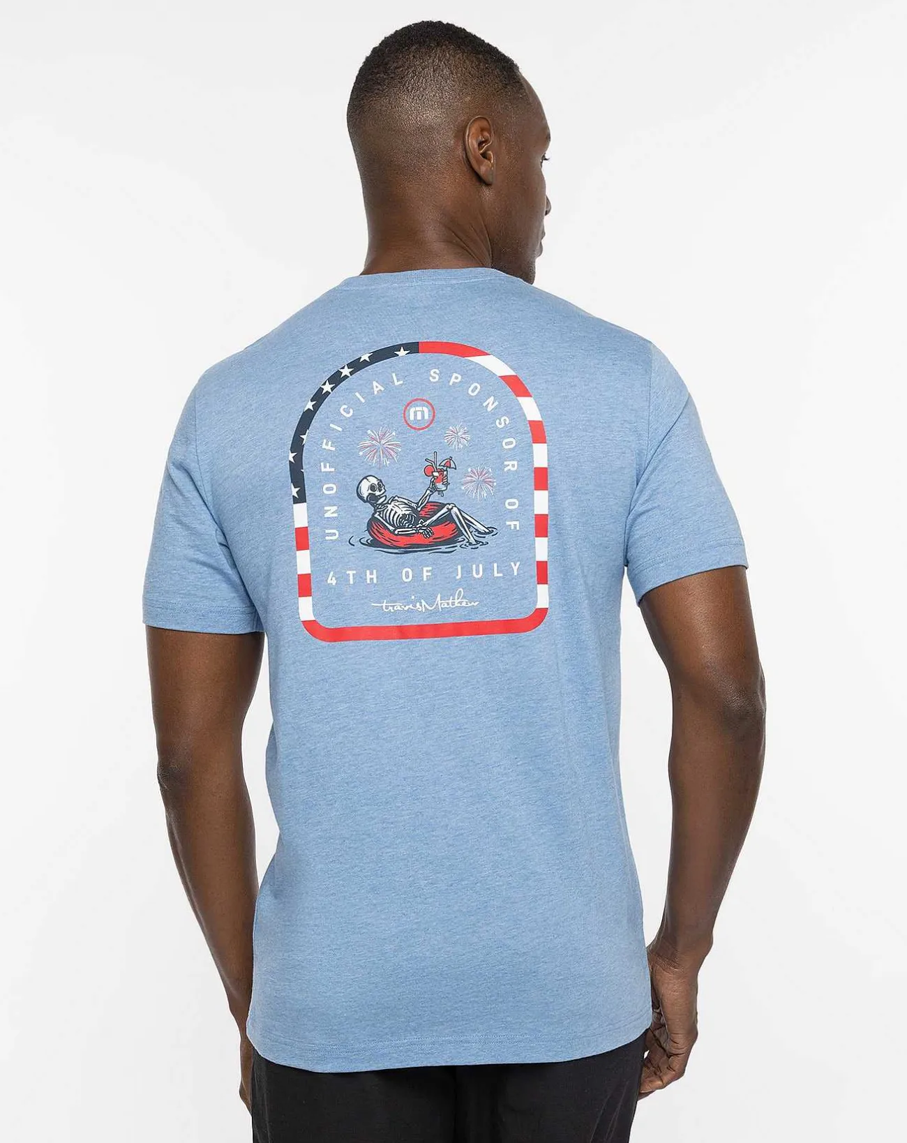 TravisMathew Tees>Dead Man Float Tee