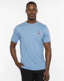 TravisMathew Tees>Dead Man Float Tee