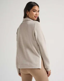 TravisMathew Hoodies & Pullovers>Delaney Cloud Fleece Half Zip