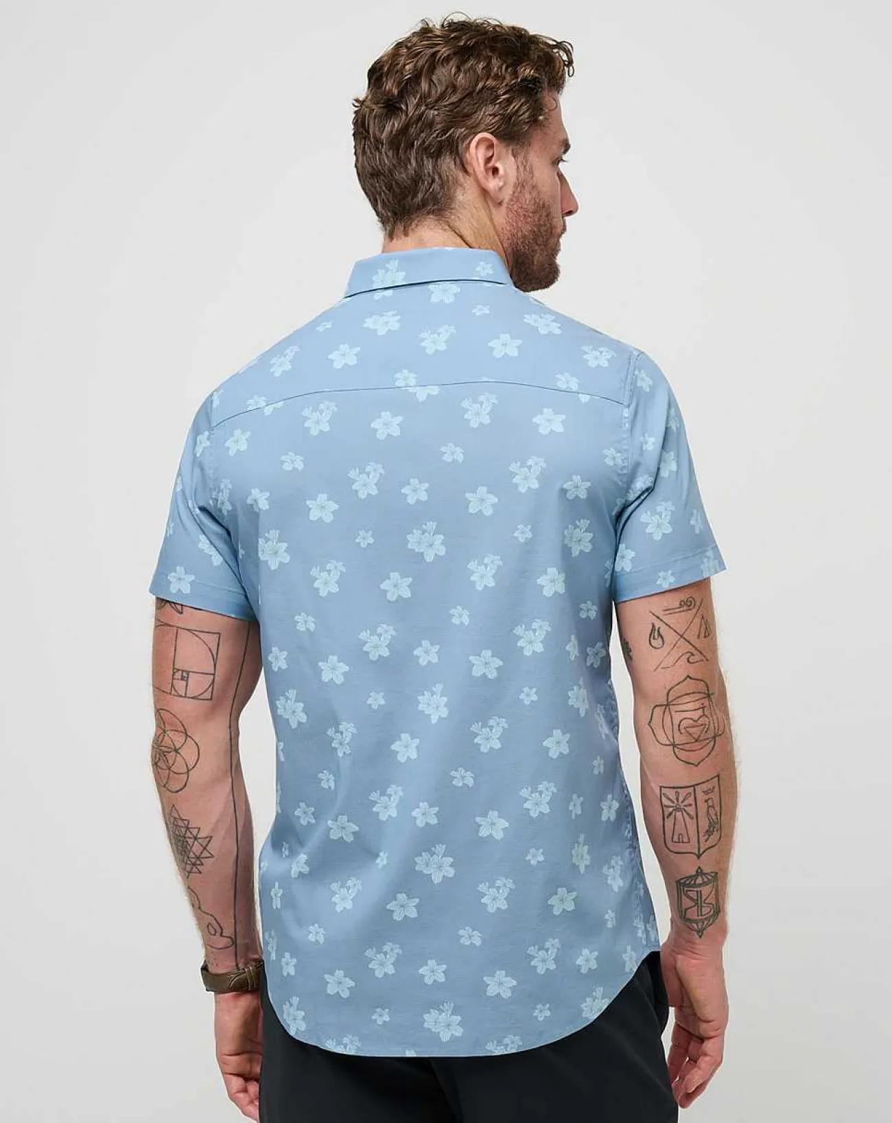 TravisMathew Polos>Dine & Drive Button-Up