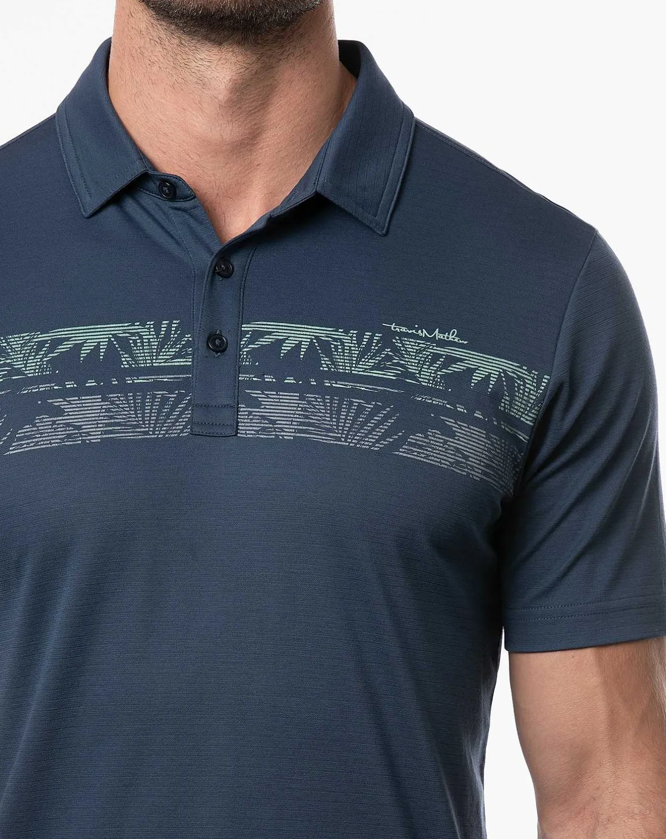 TravisMathew Polos>Drop Anchor Polo