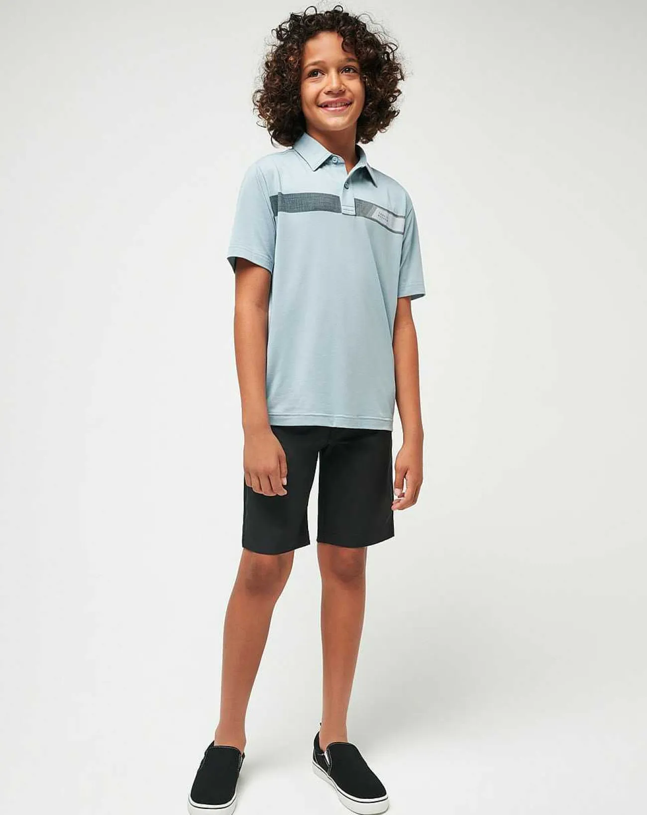TravisMathew Youth Tops>Dropping In Youth Polo