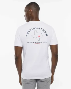 TravisMathew Tees>Enchanted Rock Tee