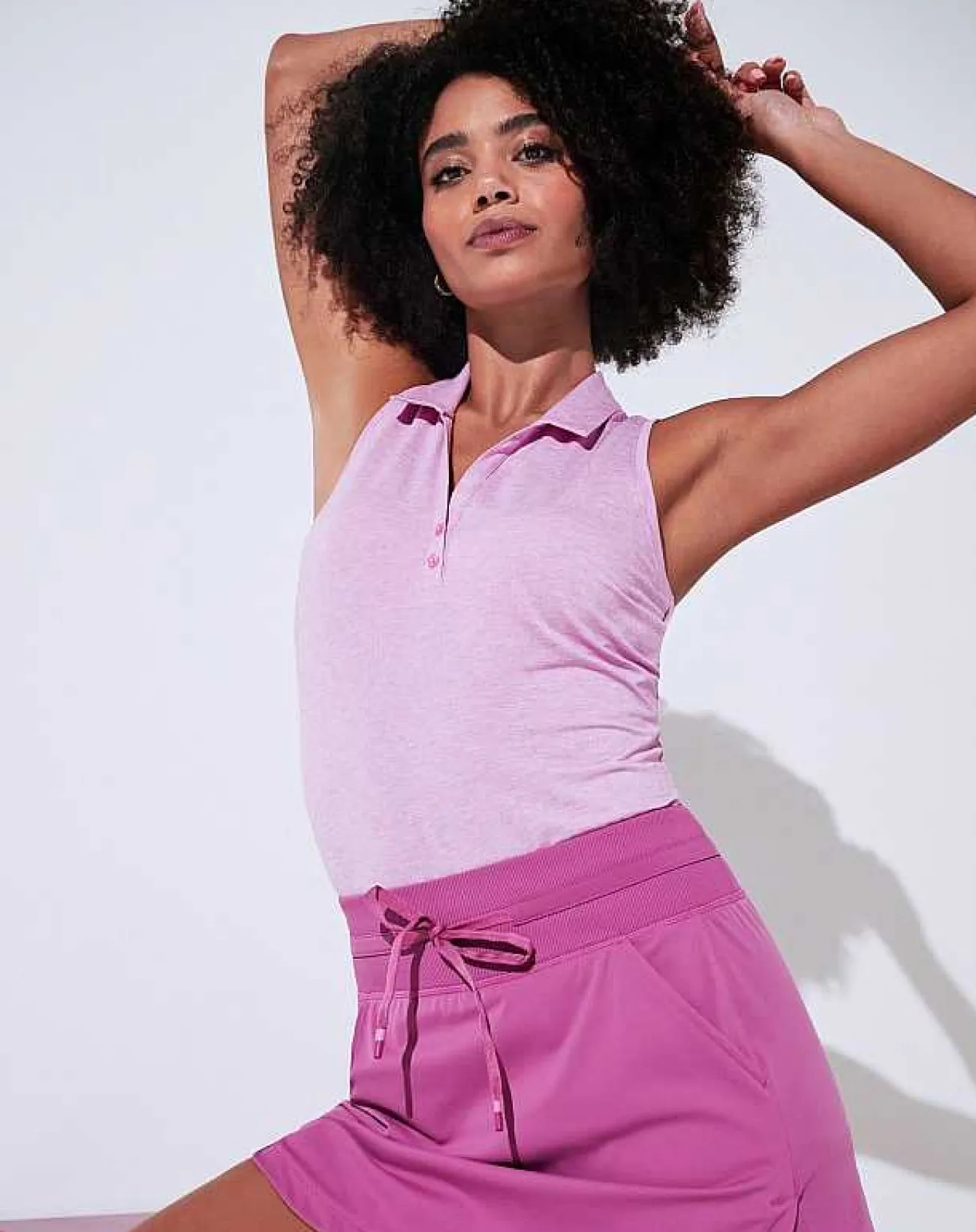 TravisMathew Polos>Featherweight Active Sleeveless Polo