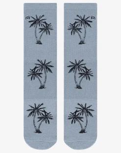 TravisMathew Socks>Feeling Coconuts Crew Sock