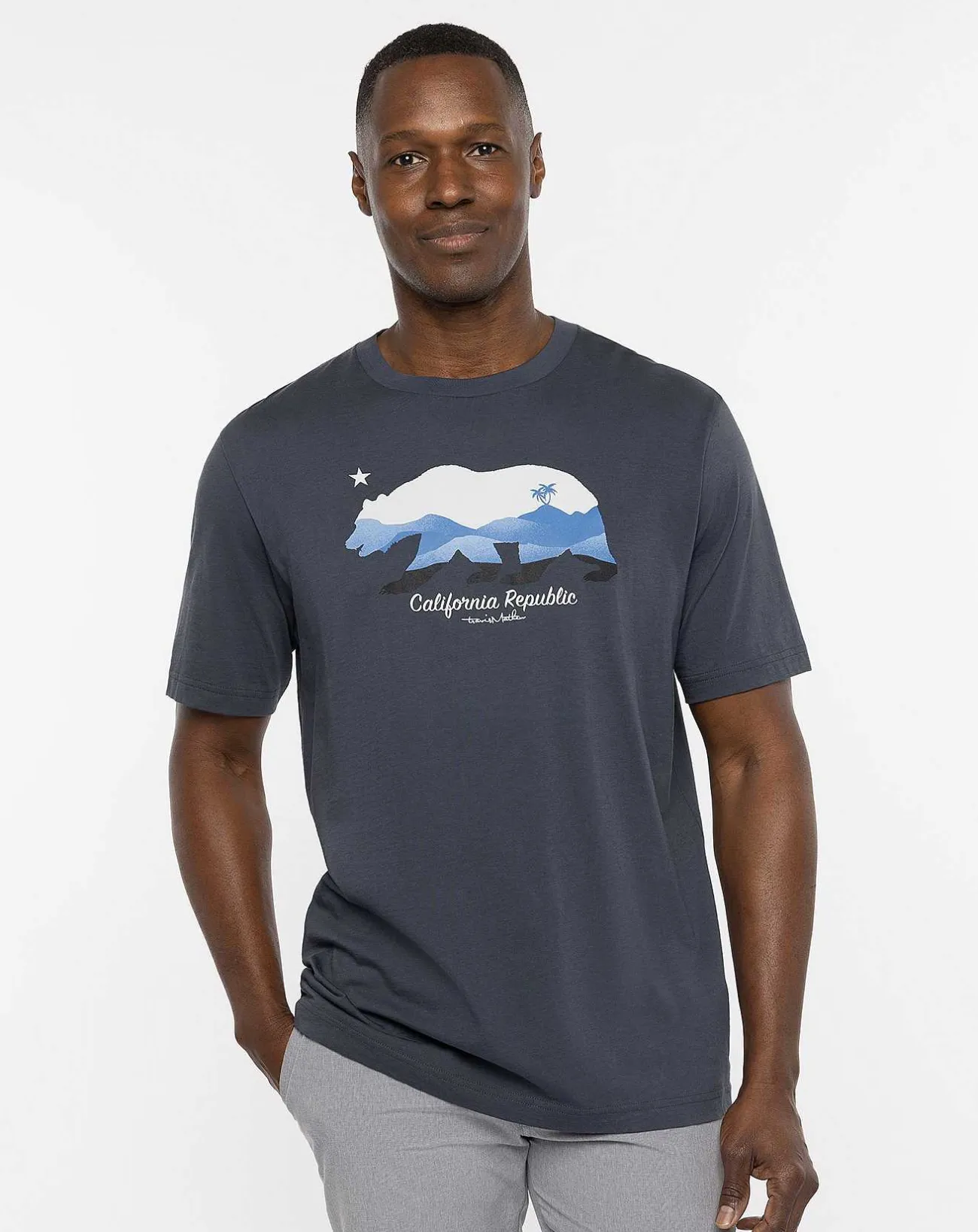 TravisMathew Tees>Fog City Tee