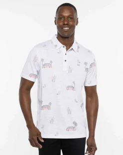 TravisMathew Polos>Four Wheeling Polo