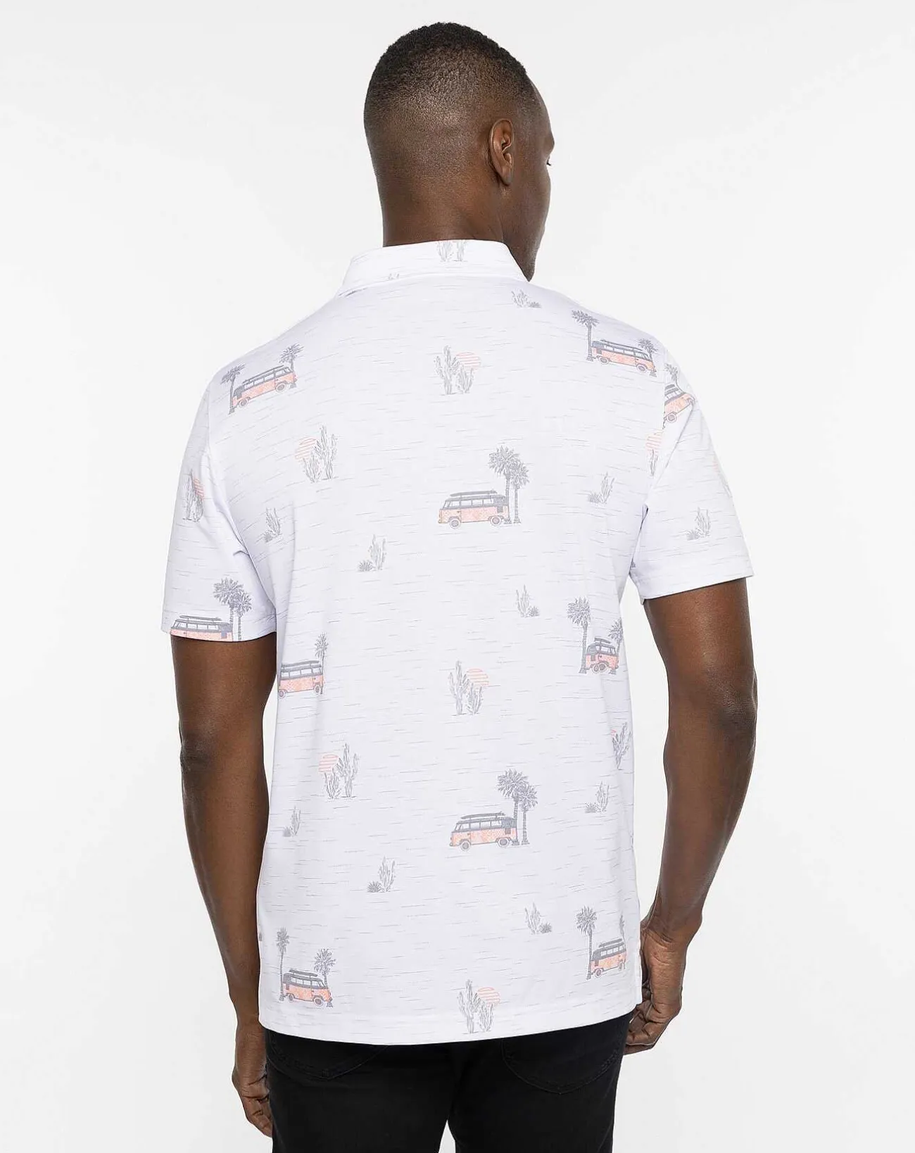 TravisMathew Polos>Four Wheeling Polo