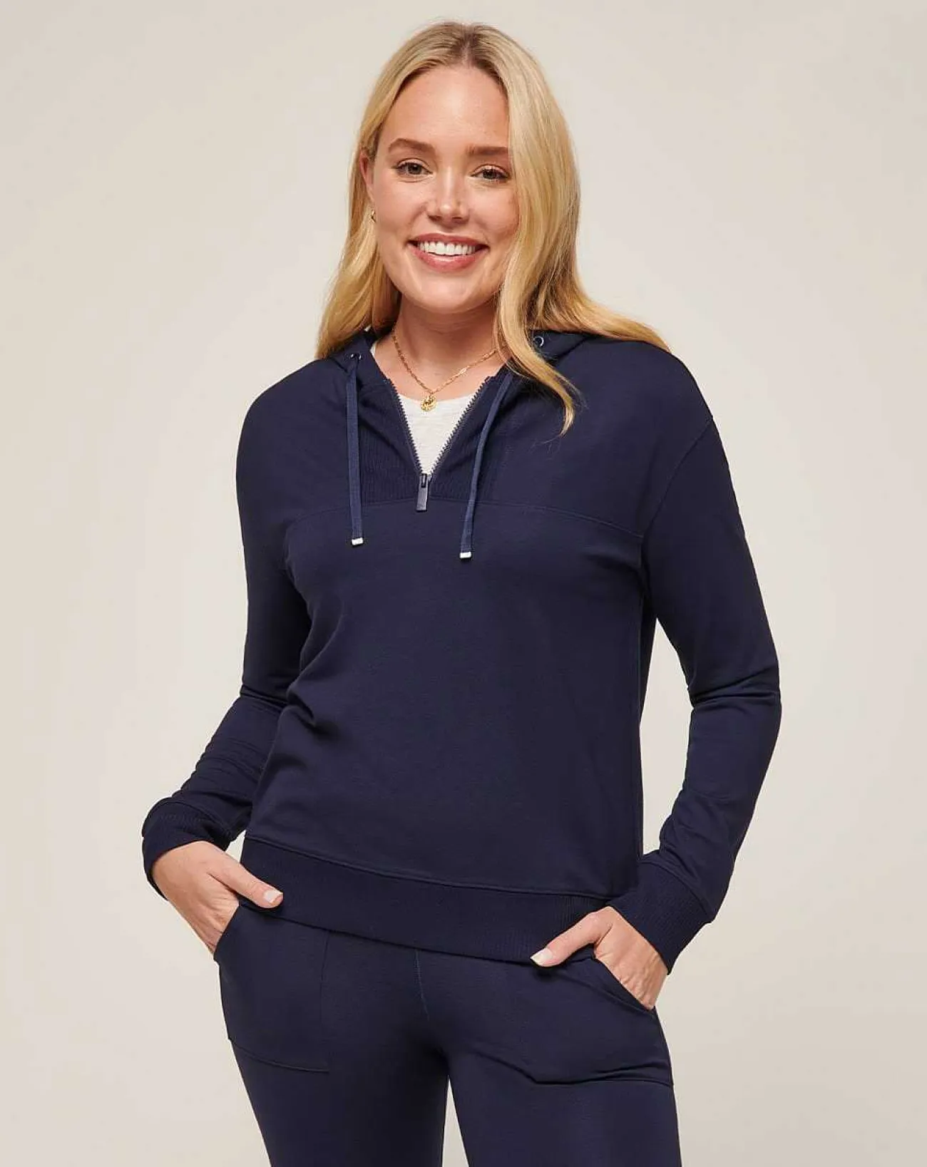 TravisMathew Hoodies & Pullovers>Friday Ponte Half Zip Hoodie