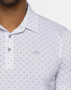 TravisMathew Polos>Green Glow Polo