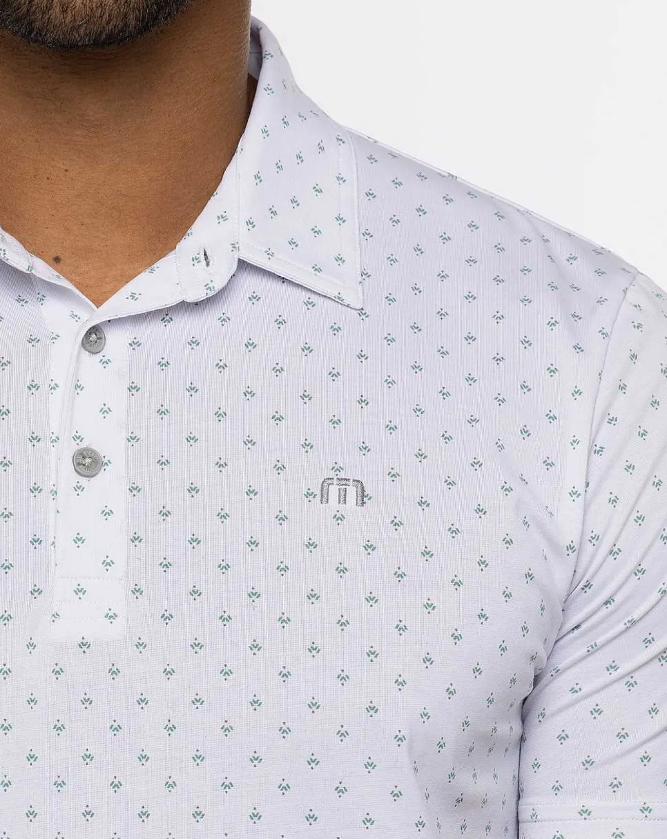TravisMathew Polos>Green Glow Polo