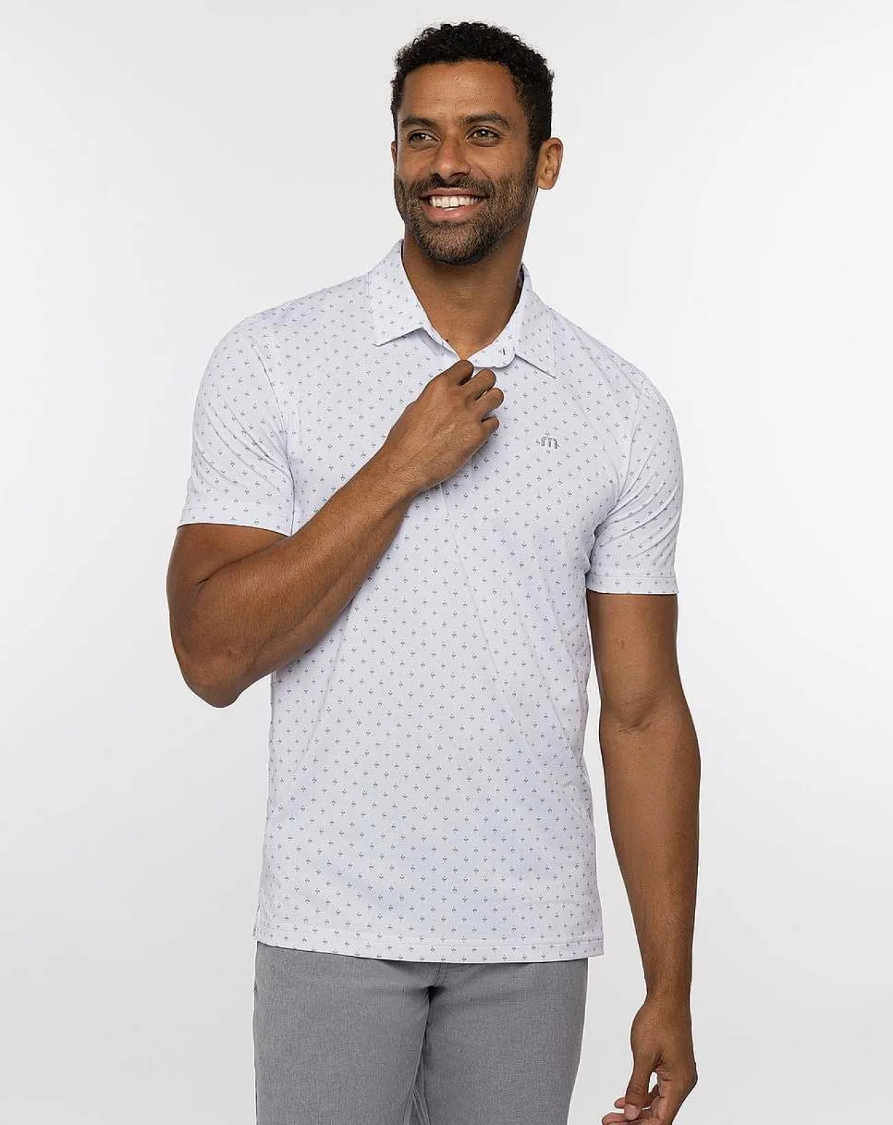 TravisMathew Polos>Green Glow Polo